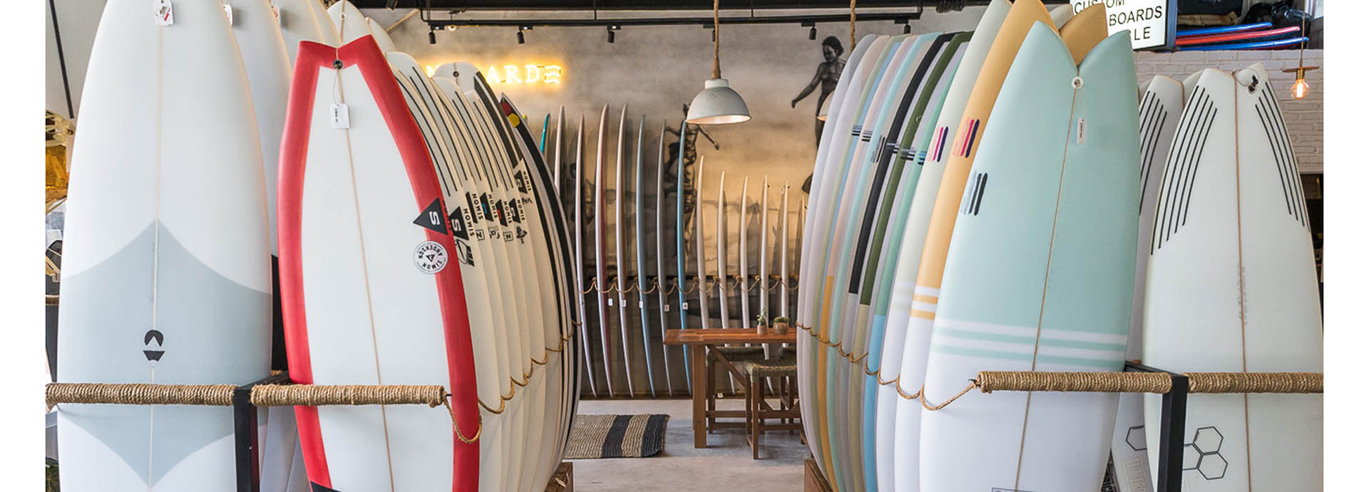 surfboards